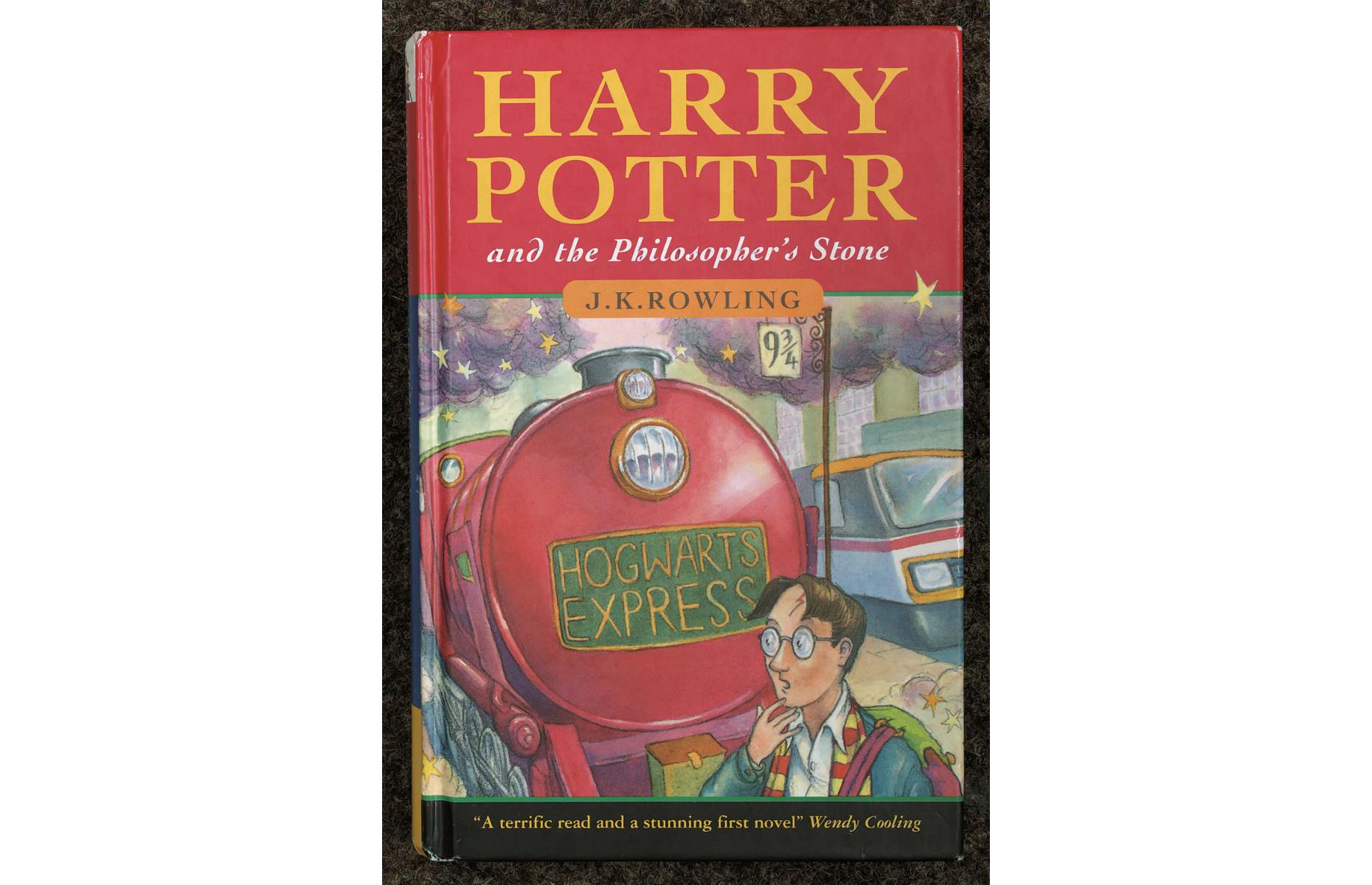 First edition of Harry Potter and the Philosopher's Stone – $159,232 (£127K)